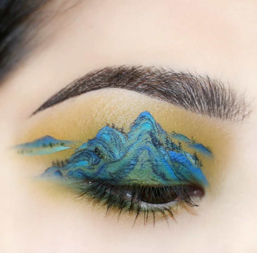 《千里江山图》——画上的石青石绿真的太好看了！